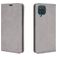 Mobigear Retro Slim Samsung Galaxy A12 Hoesje Bookcase Portemonnee - Grijs