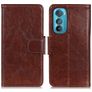Mobigear Classy Motorola Edge 30 Hoesje Bookcase Portemonnee - Bruin