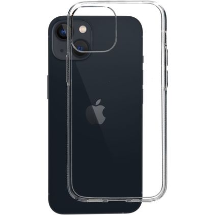 Mobiparts Classic Doorzichtig iPhone 12 Mini Hoesje Flexibel TPU Backcover - Transparant