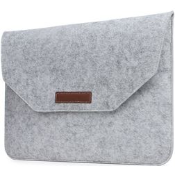 Mobigear Envelope Vilt Laptop Sleeve 15 - 16 inch Laptop hoes - Grijs