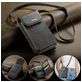 Caseme ME40 Crossbody Telefoontasje - Large - Bruin