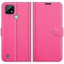 Mobigear Classic Realme C21 Hoesje Bookcase Portemonnee - Magenta