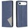 Mobigear Rhombus Slim iPhone Air Hoesje Bookcase - Blauw