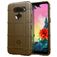 Mobigear Rugged Shield LG K50s Hoesje Flexibel TPU Backcover Shockproof - Bruin