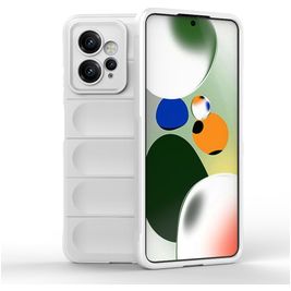 Mobigear Bumpy Xiaomi Redmi Note 12 Hoesje Flexibel TPU Backcover - Wit