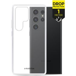 Mobilize Naked Protection Doorzichtig Samsung Galaxy S23 Ultra Hoesje Hardcase Backcover Shockproof - Transparant