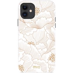MIO iPhone XR MagSafe Hoesje Hardcase Backcover - White Roses