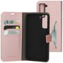 Mobiparts Classic Wallet Samsung Galaxy S21 FE Hoesje Bookcase Portemonnee - Roze