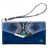 Mobilize Gelly Velvet iPhone XS Hoesje Uitneembare 2in1 Clutch - Royal Blue Snake