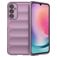 Mobigear Bumpy Samsung Galaxy A24 Hoesje Flexibel TPU Backcover - Paars