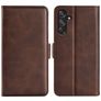 Mobigear Slim Magnet Samsung Galaxy M55 Hoesje Bookcase Portemonnee - Bruin