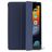Decoded Textured Slim iPad 10 (2022) Hoes Flexibel Siliconen Bookcase - Navy Peony