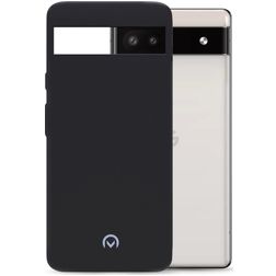 Mobilize Rubber Gelly Google Pixel 6a Hoesje Flexibel TPU Backcover - Matt Black