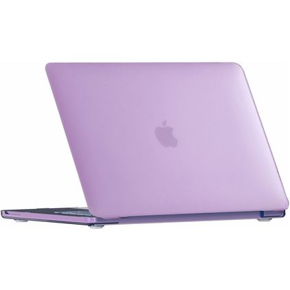Mobigear Matte MacBook Neo 13 Inch (2026) Hoes Hardshell Laptopcover MacBook Case - Paars - Model A3404