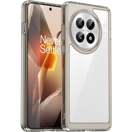 Mobigear Crystal OnePlus 13 Hoesje Hardcase Backcover - Grijs