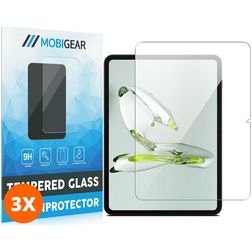 Mobigear OnePlus Pad Go Glazen Screenprotector - Case Friendly (3-Pack)