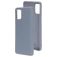 Mobiparts Samsung Galaxy A51 Siliconen Hoesje Backcover - Royal Grey