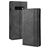 Mobigear Sensation Samsung Galaxy S10 Hoesje Bookcase Portemonnee - Zwart