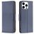 Mobigear Excellent iPhone 16 Pro Max Hoesje Bookcase Portemonnee - Blauw