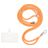 My Style Lanyard Universeel Verstelbaar Telefoonkoord - Oranje