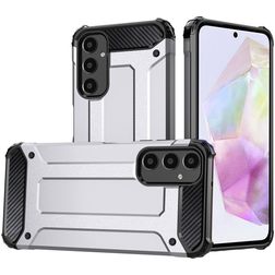 Mobigear Outdoor Samsung Galaxy A16 Hoesje Hardcase Backcover Shockproof - Zilver