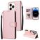 Mobigear Wallet iPhone 14 Pro Hoesje Bookcase Portemonnee - Roségoud