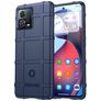 Mobigear Rugged Shield Motorola Edge 30 Fusion Hoesje Flexibel TPU Backcover Shockproof - Blauw