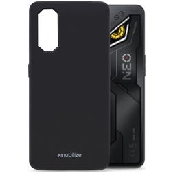 Mobilize Rubber Gelly Nubia Neo 3 Hoesje Flexibel TPU Backcover - Zwart