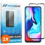 Mobigear Premium Motorola Moto E7 Plus Glazen Screenprotector - Case Friendly - Zwart (2-Pack)