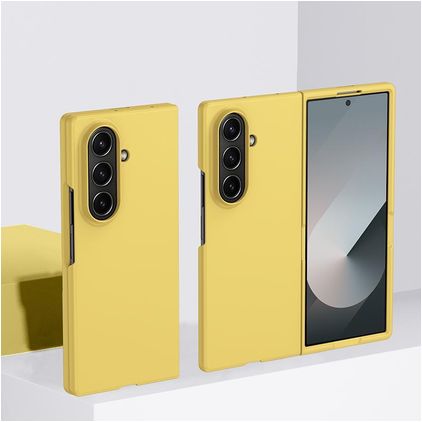 Mobigear Colors Samsung Galaxy Z Fold 7 Hoesje Hardcase Backcover - Geel
