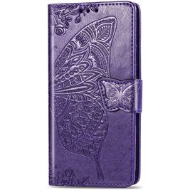 Mobigear Butterfly iPhone 11 Hoesje Bookcase Portemonnee - Paars
