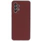 Mobiparts Samsung Galaxy A33 Siliconen Hoesje Backcover - Plum Red