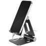 Mobilize Foldable Telefoon Standaard - Zwart