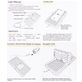 Mobigear Non Slip Pad Draadloze lader Qi Wireless 5W 1A - Zwart