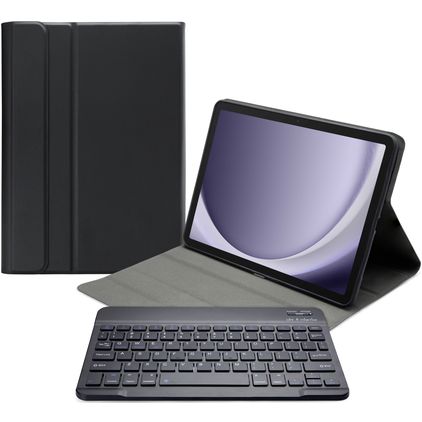 Mobilize Detachable Bluetooth Keyboard Samsung Galaxy Tab A9 Plus (2023) Hoes QWERTY Bluetooth Toetsenbord Bookcase - Zwart