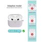 Mobigear Classic Apple AirPods 3 Hoesje Flexibel Siliconen - Lavendel