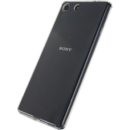 Mobilize Gelly Doorzichtig Sony Xperia M5 Hoesje Flexibel TPU Backcover - Transparant