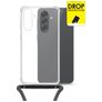 My Style Loop Doorzichtig Samsung Galaxy A57 Flexibel TPU Hoesje met koord - Transparant