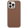 Mobigear Colors iPhone 14 Pro Max Hoesje Flexibel TPU Backcover - Bruin