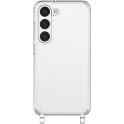 Mobigear Mix & Match Doorzichtig Samsung Galaxy S23 FE Flexibel TPU Hoesje met koord - Transparant