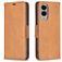 Mobigear Excellent Samsung Galaxy S25 Edge Hoesje Bookcase Portemonnee - Cognac