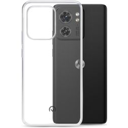 Mobilize Gelly Doorzichtig Motorola Edge 40 Hoesje Flexibel TPU Backcover - Transparant