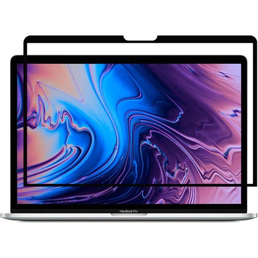 GrizzlyCoat MacBook Pro 15 Inch (2016-2019) Screenprotector Anti-Glare Folie - Case Friendly - Zwart
