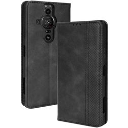 Mobigear Sensation Sony Xperia Pro-I Hoesje Bookcase Portemonnee - Zwart