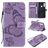 Mobigear Butterfly Huawei P Smart Z Hoesje Bookcase Portemonnee - Paars