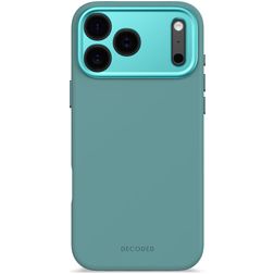 Decoded iPhone 17 Pro Max Siliconen Hoesje Backcover - Retro Blue