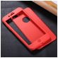 Mobigear FlexGuard iPhone 8 Plus Hoesje Flexibel TPU Backcover - Rood