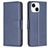 Mobigear Excellent iPhone 15 Hoesje Bookcase Portemonnee - Blauw