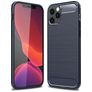 Mobigear Brushed Slim iPhone 13 Hoesje Flexibel TPU Backcover - Blauw