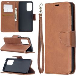 Mobigear Excellent Samsung Galaxy A52 Hoesje Bookcase Portemonnee - Cognac